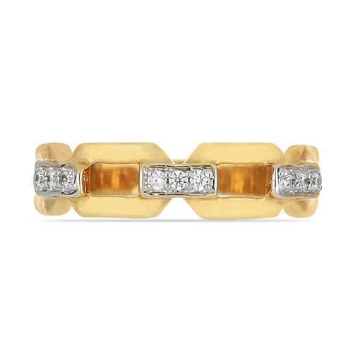 BUY 14K GOLD REAL WHITE DIAMOND GEMSTONE CLASSIC RING